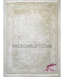 فرش۱۲۰۰ شانه گل برجسته موکا کد ۳۵۷۵ - یادگار گیفت